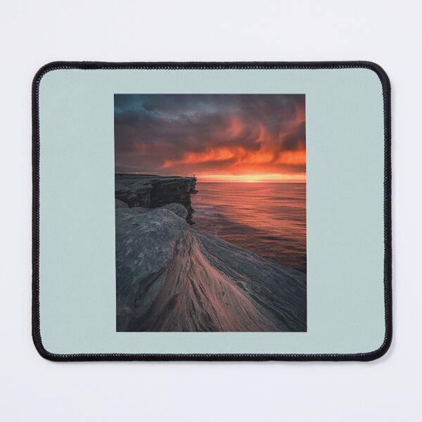 Item preview, Gray Cliff Beside Ocean designed and sold by HypatiaMark.