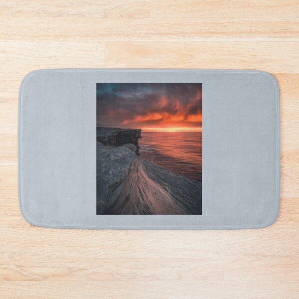 Item preview, Gray Cliff Beside Ocean designed and sold by HypatiaMark.