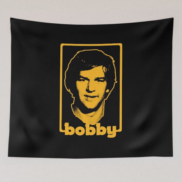 Item preview, Retro Hockey Bobby - The Yellow Stencil Essential T-Shirt designed and sold by Emionalk1092.