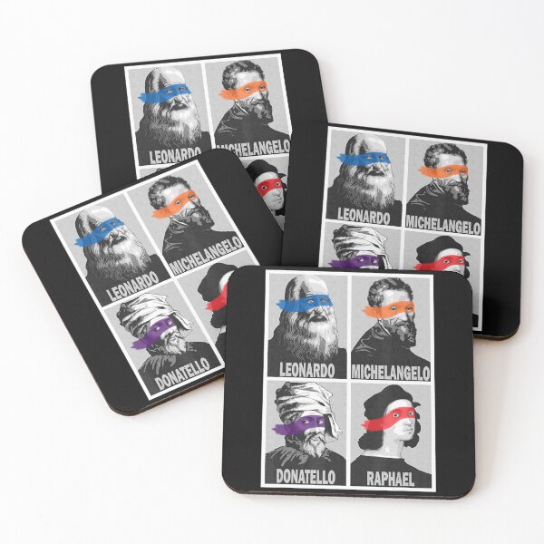 Item preview, Renaissance Ninja Artists Poster Style Pop Art designed and sold by bbybu.