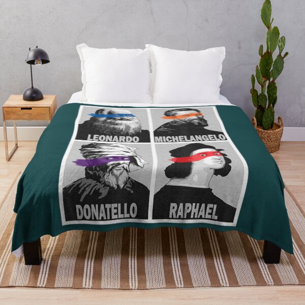 Item preview, Renaissance Ninja Artists Poster Style Pop Art designed and sold by bbybu.
