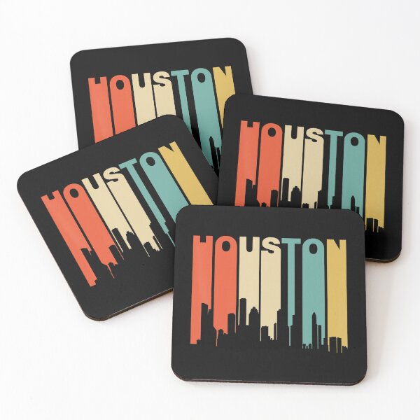 Item preview, Retro 1970'S Style Houston Texas Skyline designed and sold by bbybu.