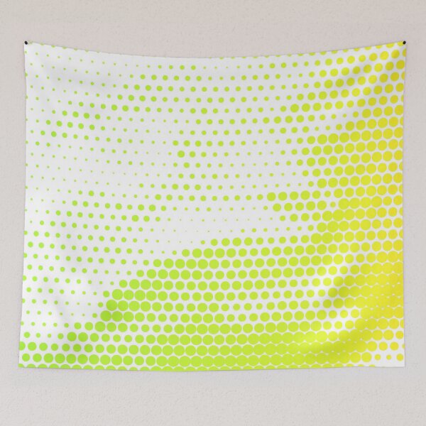 Item preview, Yellow white Dots Art designed and sold by Tshirtstory.