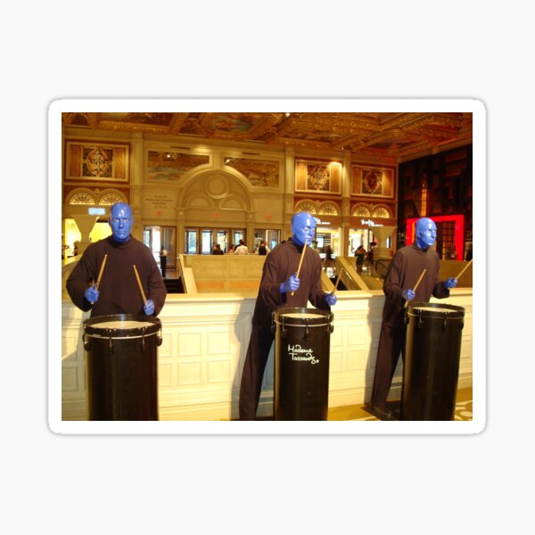BLUE MAN GROUP - Las Vegas Sticker