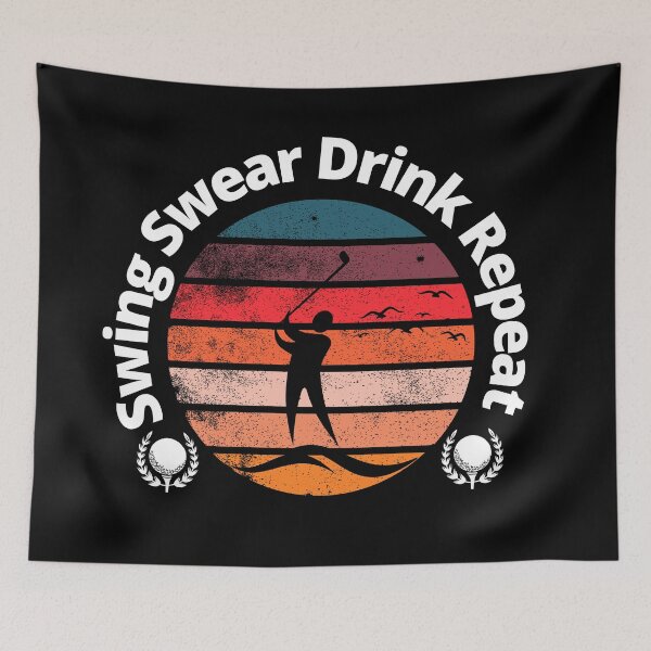 Item preview, Swing Swear Drink Repeat designed and sold by CreacionsMeraki.