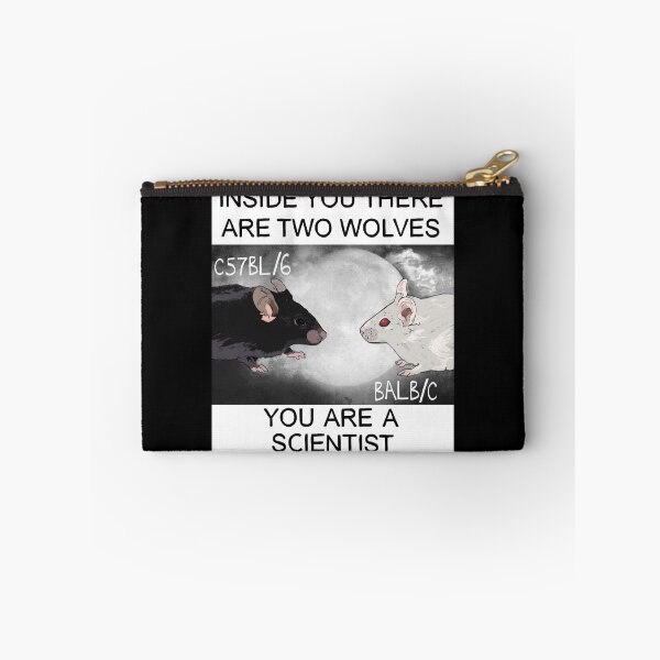Item preview, Two Wolves (you are a scientist) designed and sold by FrostedKale.