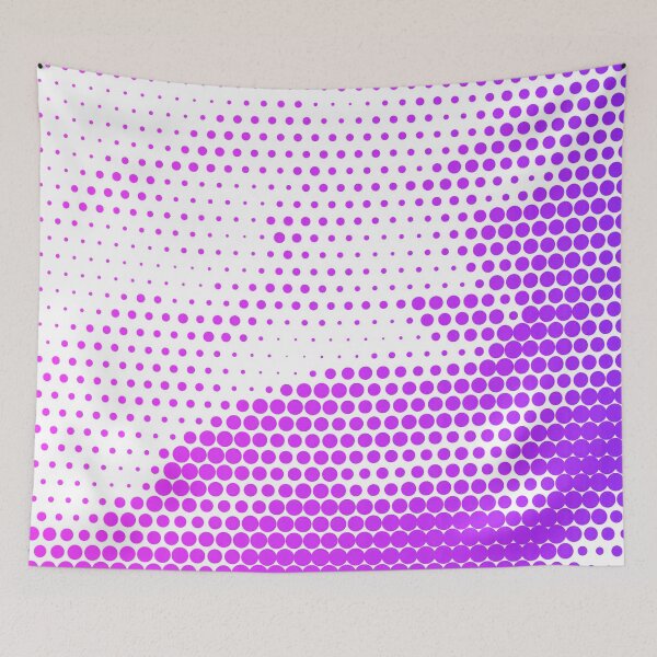 Item preview, Purple white dots art designed and sold by Tshirtstory.