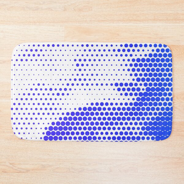 Item preview, Blue White Dots Art designed and sold by Tshirtstory.