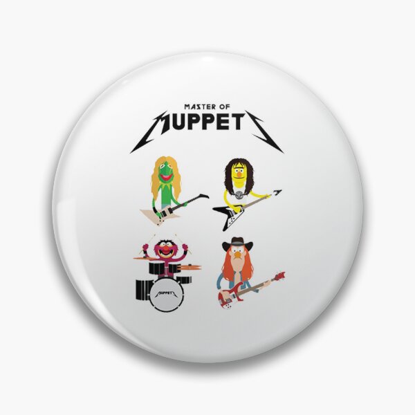 Item preview, Master of Muppets - Muppets as Metallica Band designed and sold by HypatiaMark.