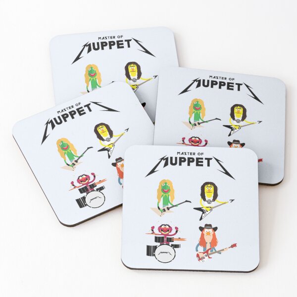 Item preview, Master of Muppets - Muppets as Metallica Band designed and sold by HypatiaMark.