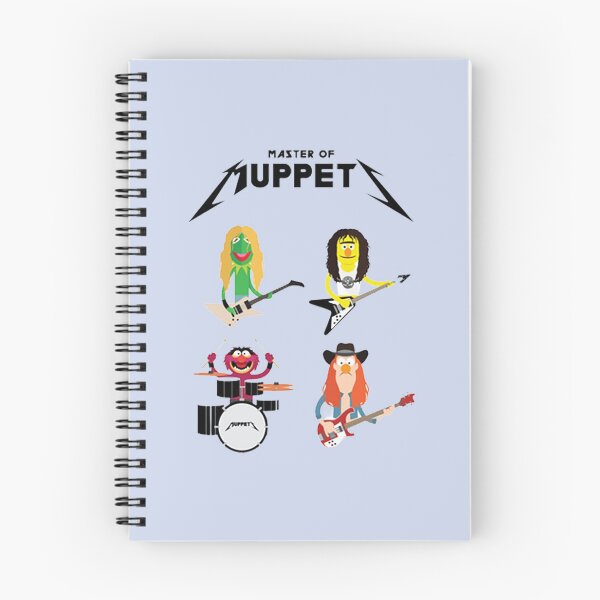 Item preview, Master of Muppets - Muppets as Metallica Band designed and sold by HypatiaMark.