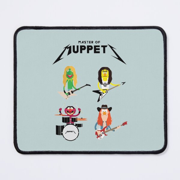 Item preview, Master of Muppets - Muppets as Metallica Band designed and sold by HypatiaMark.