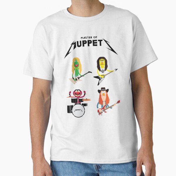 Item preview, Master of Muppets - Muppets as Metallica Band designed and sold by HypatiaMark.