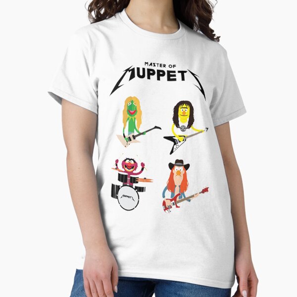 Item preview, Master of Muppets - Muppets as Metallica Band designed and sold by HypatiaMark.
