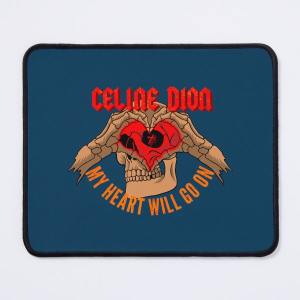 Item preview, Skull love celine dion designed and sold by WhiteCrowCraft.