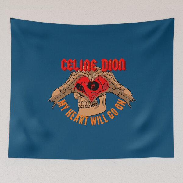 Item preview, Skull love celine dion    designed and sold by WhiteCrowCraft.