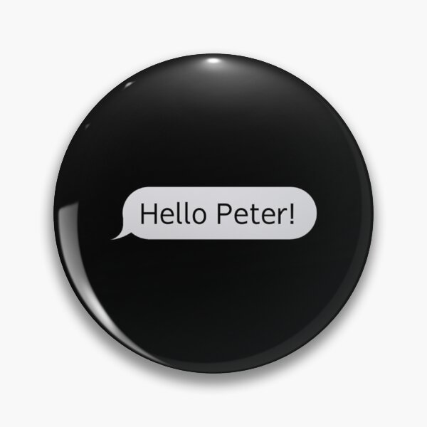 Item preview, Hello Peter Classic T-Shirt designed and sold by donniejeanjr6.