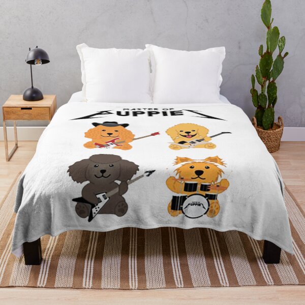 Item preview, Master of Puppies - Puppies as Metallica Band designed and sold by HypatiaMark.