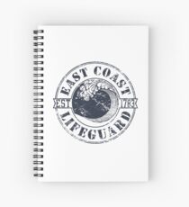 East Coast Lifeguard Spiral Notebook