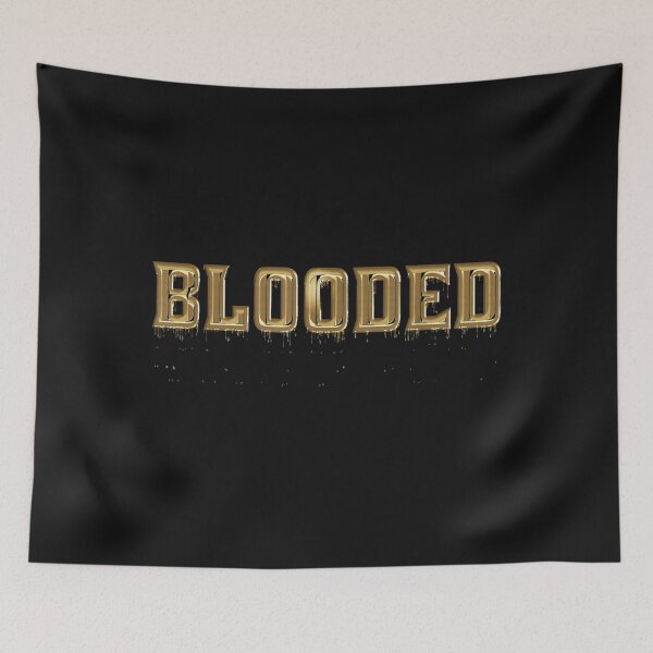 Item preview, Goldsmith Fan Golden Blooded Lettering for any Cold Blooded designed and sold by Chilwami.