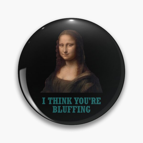 Item preview, Mona Lisa Calling a Bluff designed and sold by mrtraz.