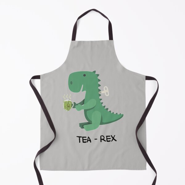 Item preview, tea-rex(green) designed and sold by WhiteCrowCraft.