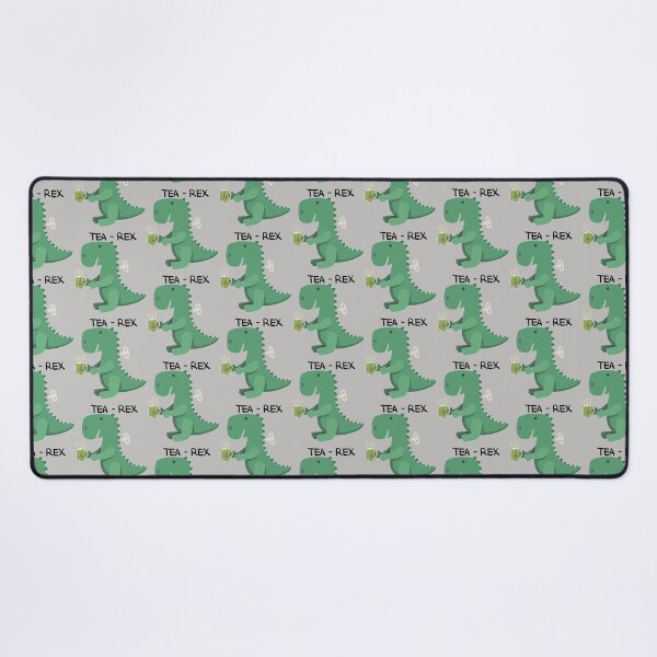 Item preview, tea-rex(green) designed and sold by WhiteCrowCraft.