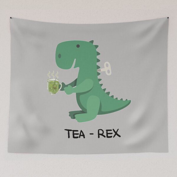 Item preview, tea-rex(green)   designed and sold by WhiteCrowCraft.