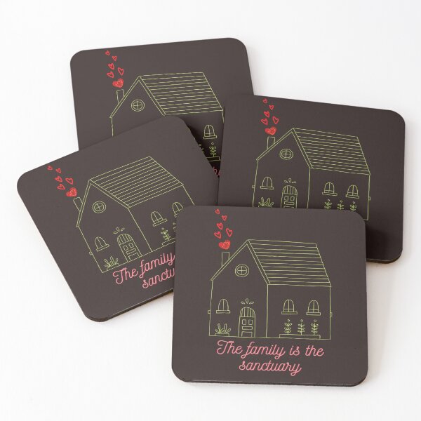 Item preview, The family is sanctuary  designed and sold by Made&me.