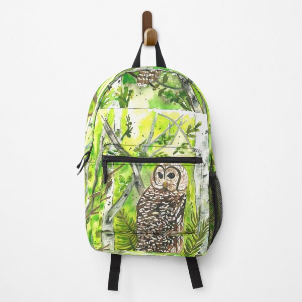 Item preview, Owl in Spring designed and sold by Victoria Motazedi.