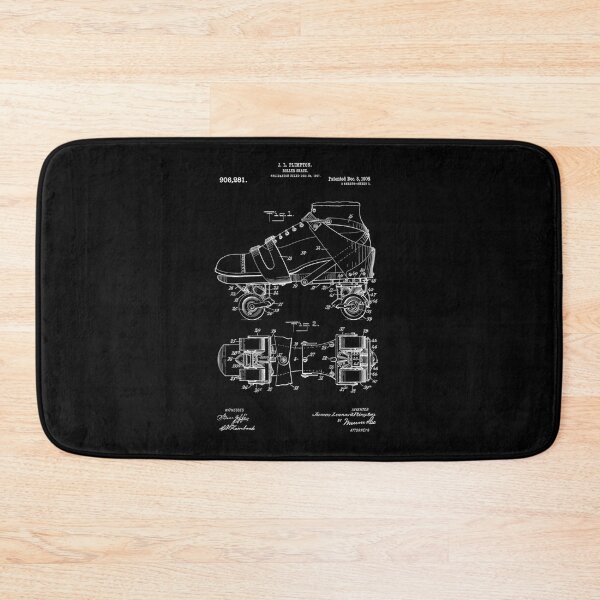 Item preview, Roller Skate Patent White Classic T-Shirt designed and sold by dianesandraon.