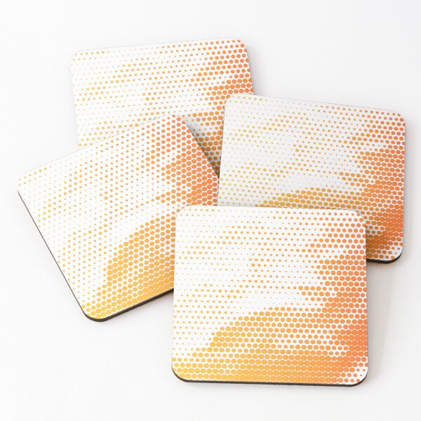 Item preview, Salmon white Abstract Dots Art  designed and sold by Tshirtstory.