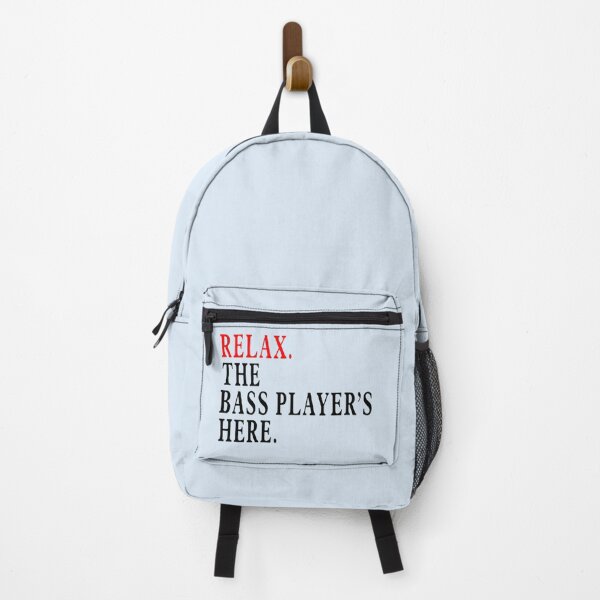 Item preview, Relax The Bass Player is Here designed and sold by HypatiaMark.