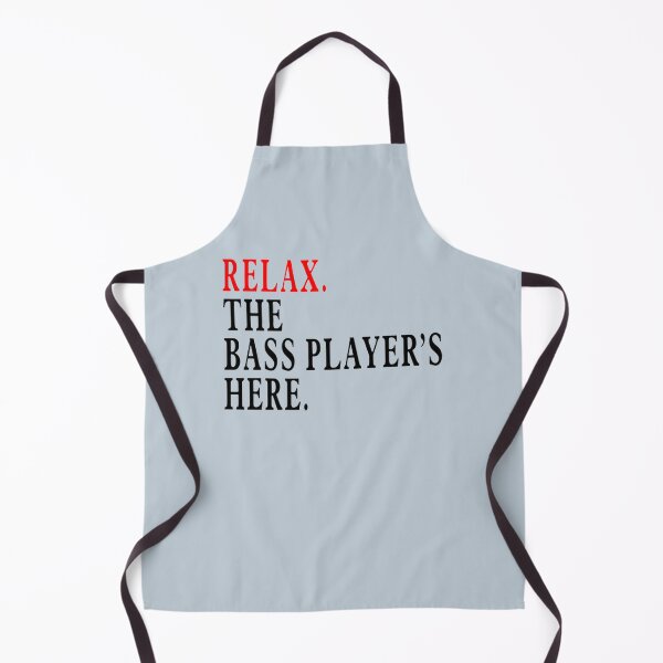 Item preview, Relax The Bass Player is Here designed and sold by HypatiaMark.
