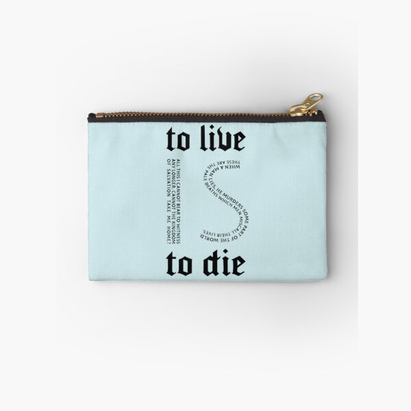 Item preview, To Live is To Die Word Artwork designed and sold by HypatiaMark.