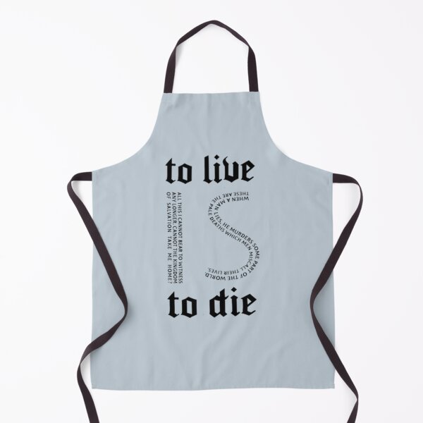 Item preview, To Live is To Die Word Artwork designed and sold by HypatiaMark.