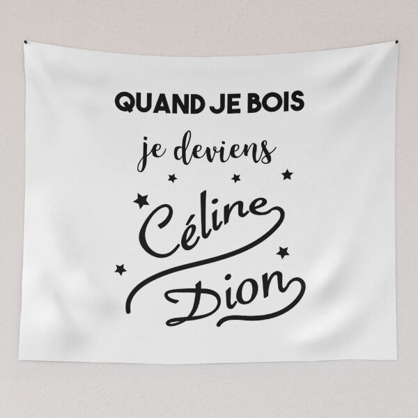 Item preview, When I drink I become Celine Dion    designed and sold by WhiteCrowCraft.