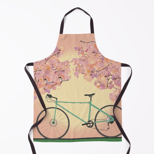 Artikelvorschau, Radfahren mit Kirschblüten entworfen und verkauft von EsjCreative.