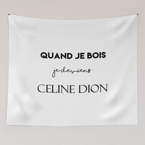 Item preview, When i drink i become celine dion   designed and sold by WhiteCrowCraft.