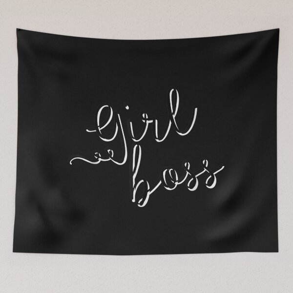 Item preview, Girl Boss - Lettering T-Shirt For Boss Girls designed and sold by Chilwami.