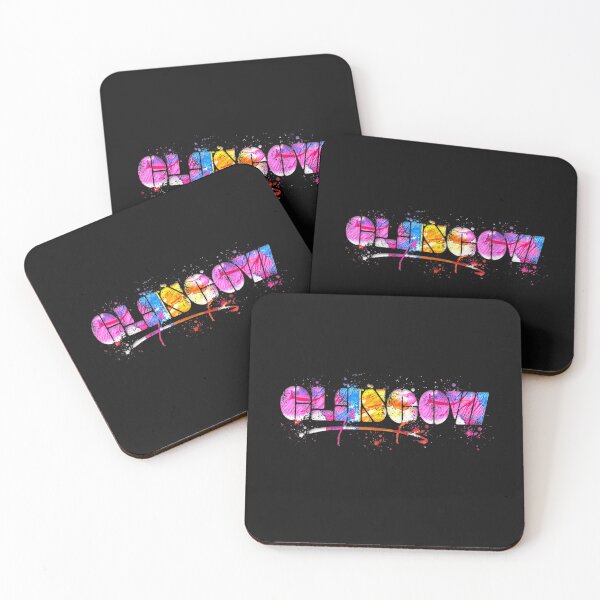 Item preview, Glasgow Lettering Souvenir - Watercolor Glasgow designed and sold by Chilwami.