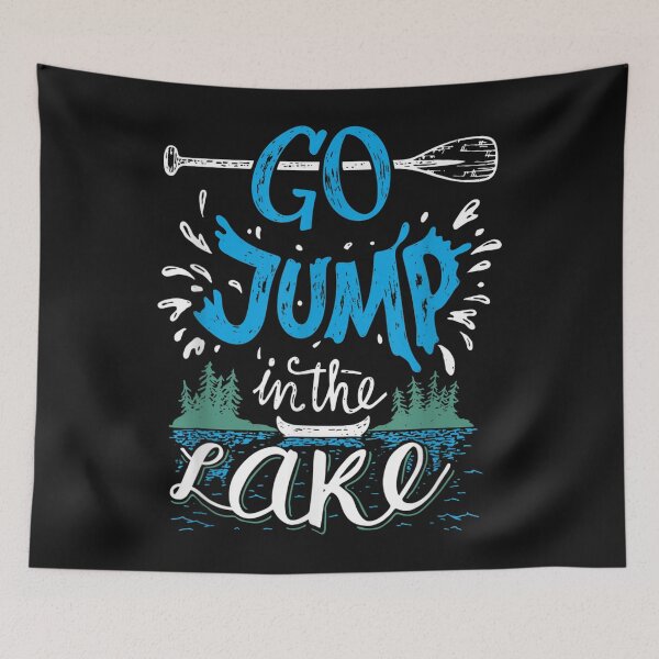 Item preview, Go Jump In The Lake T-shirt - Lake Lovers Tshirt designed and sold by Chilwami.