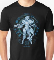 PROJEKT M - Blue Print Edition Slim Fit T-Shirt