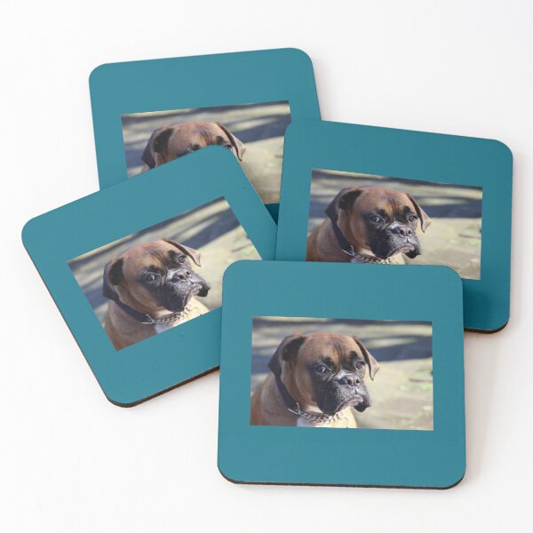 Item preview, Who.... Me Boxer Dog Series Premium Scoop  designed and sold by WhiteCrowCraft.