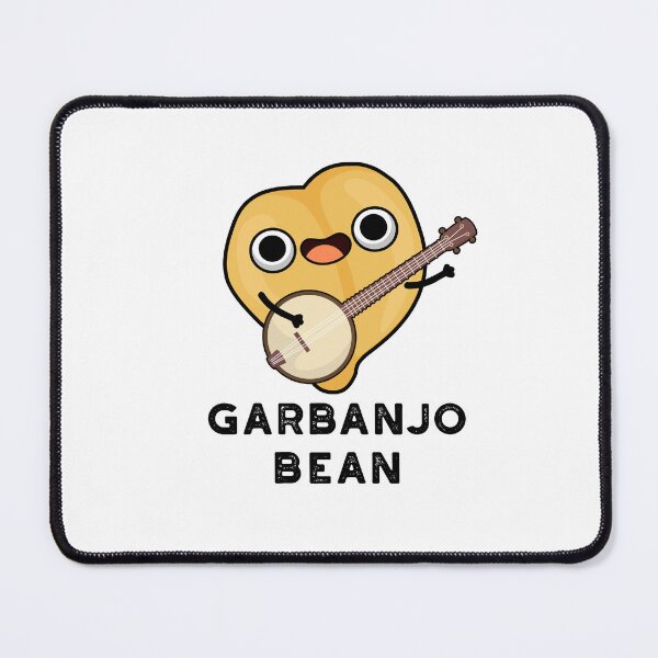 Item preview, Gar-banjo Garbanzo Bean Funny Banjo Puns  designed and sold by punnybone.