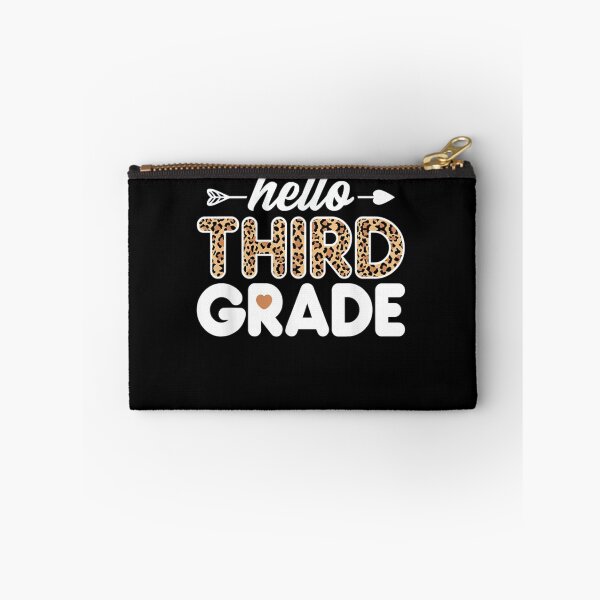 Item preview, Hello 3rd Grade Leopard designed and sold by Phyllis Watlington.