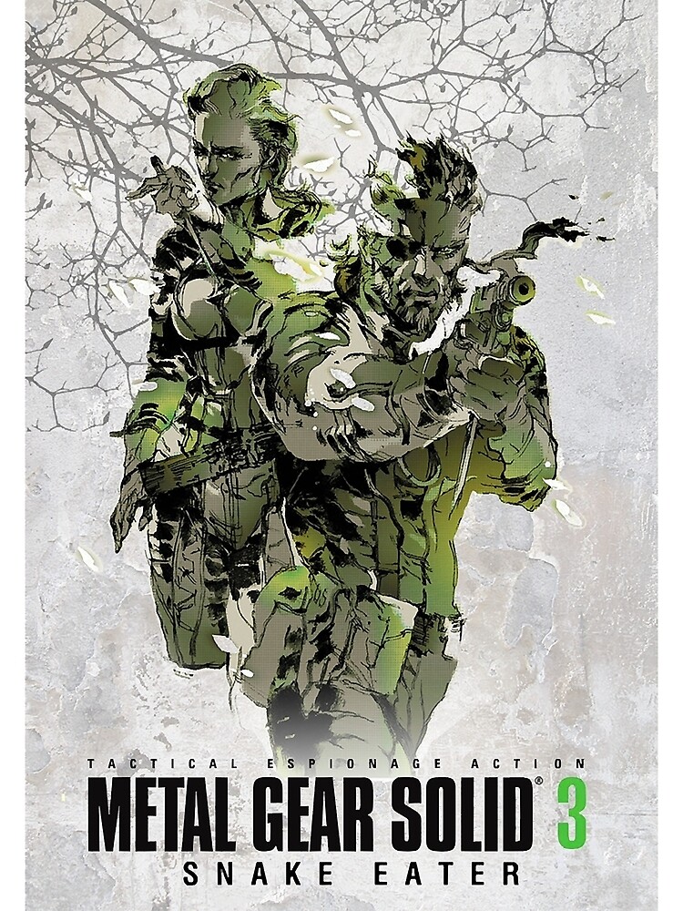 Discover Metal Gear Solid 3 Premium Matte Vertical Poster