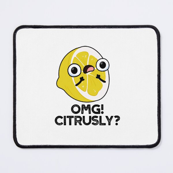 Item preview, OMG Citrusly Funny Fruit Puns designed and sold by punnybone.