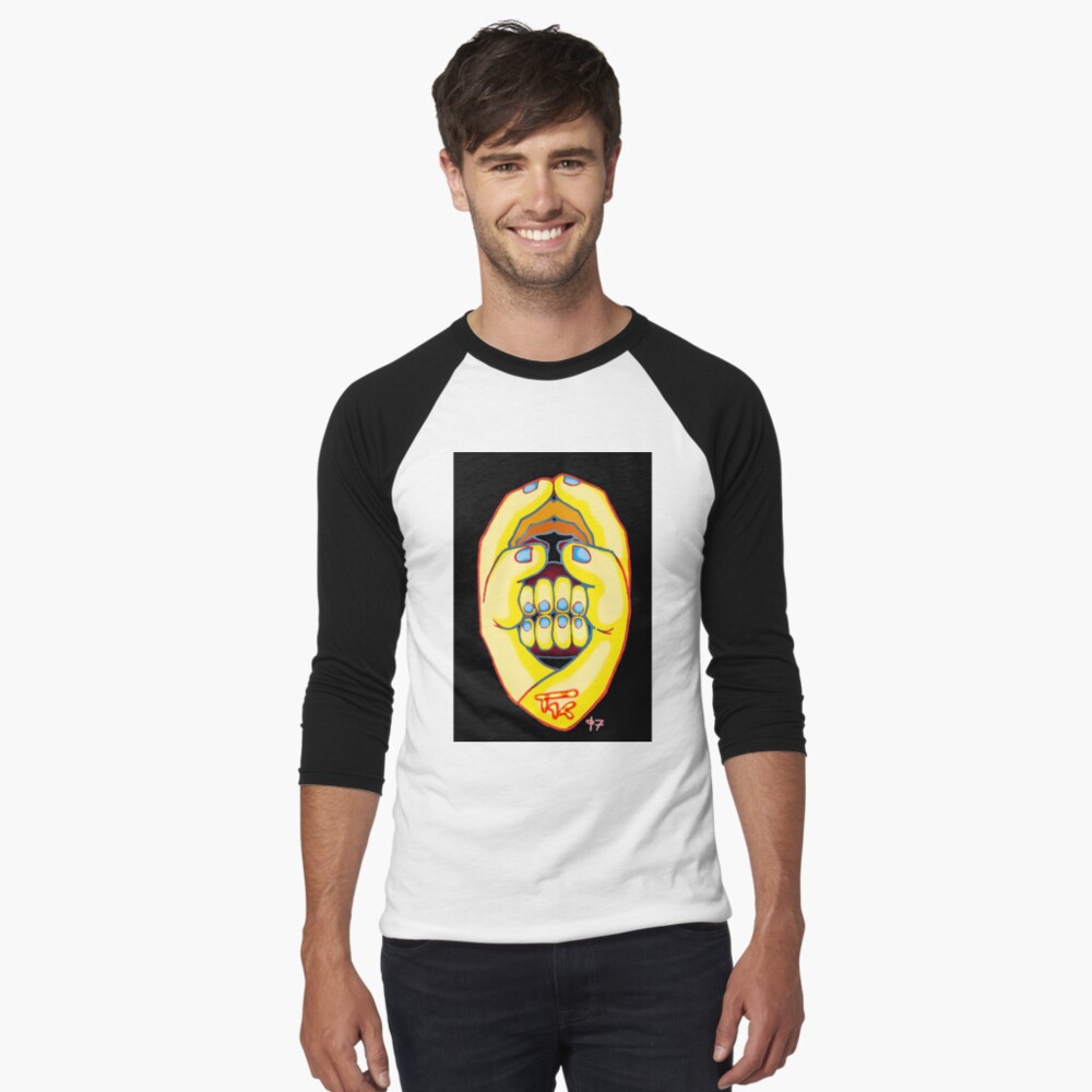 Item preview, Baseball ¾ Sleeve T-Shirt designed and sold by ThalidomideDog.