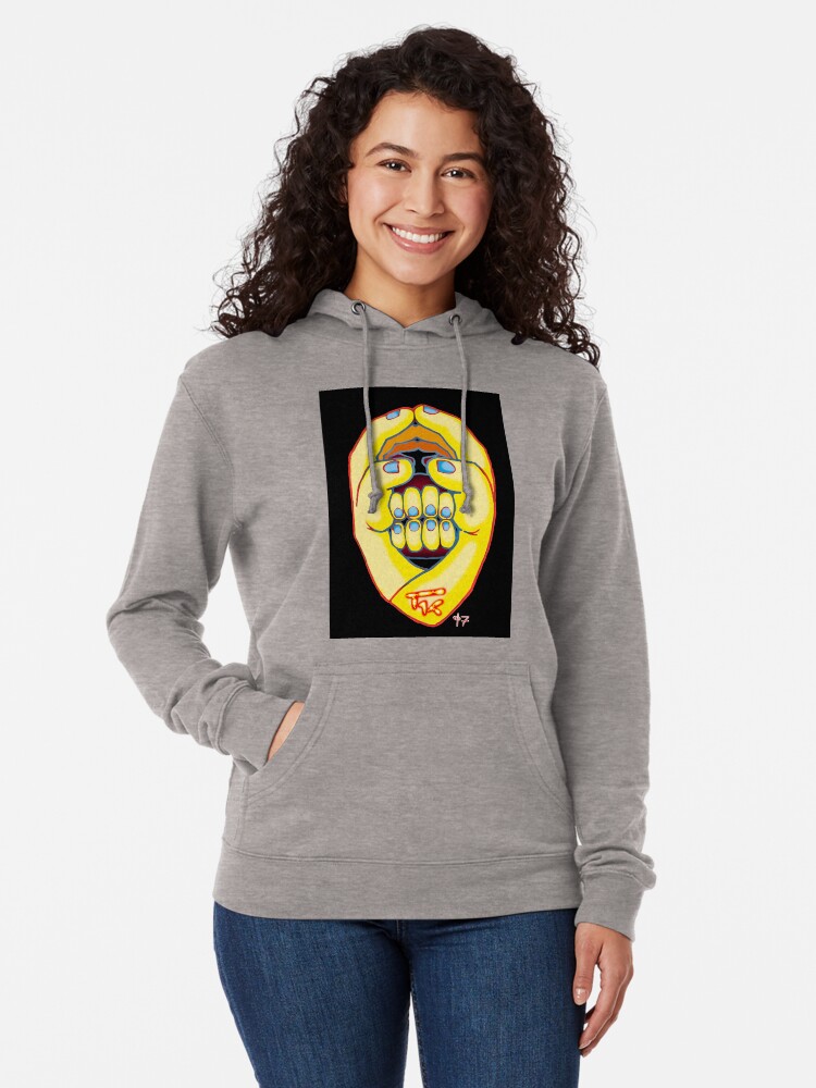 Thumbnail 2 of 5, Lightweight Hoodie, Hand Head designed and sold by ThalidomideDog.